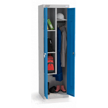 ШМУ 22-530 Шкаф универсальный с синими дверьми
