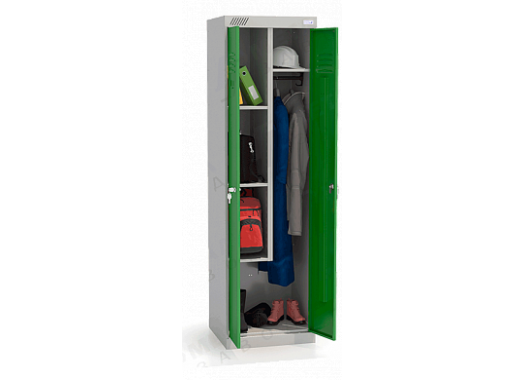 ШМУ 22-530 Шкаф универсальный с зелеными дверьми