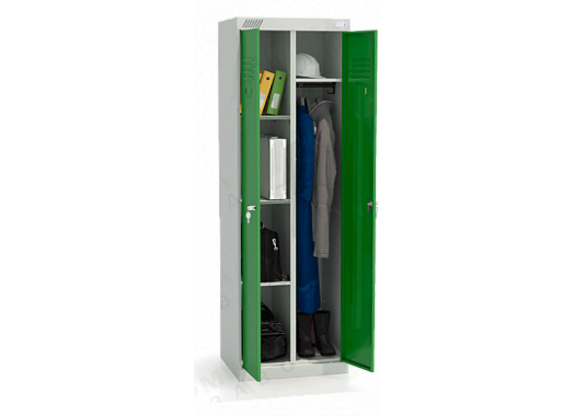 ШМУ 22-600 Шкаф универсальный с зелеными дверьми