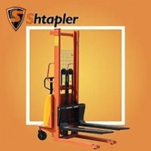 Штабелер гидравлический с электроподъемом Shtapler JC-BDD 1Т х 3М