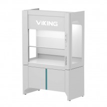Шкаф вытяжной металлический с боковыми окнами LLC-W LAB RAL9010