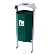 Урна уличная Эко 50 с пепельницей