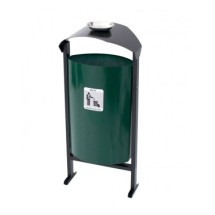 Урна уличная Евро 25 с пепельницей