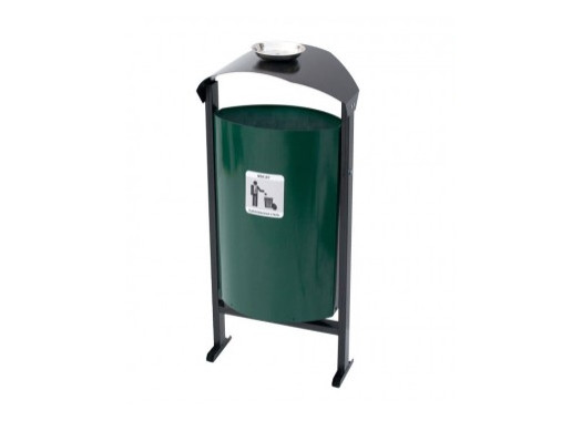 Урна уличная Евро 25 с пепельницей