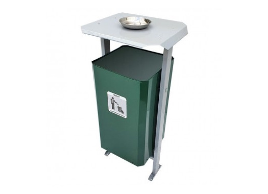 Урна уличная Эко 35 с пепельницей