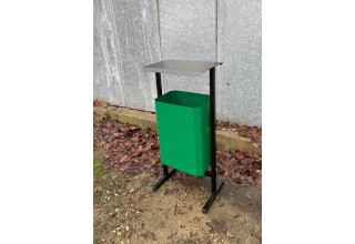 Урна уличная для мусора ТМБ-35, зеленая