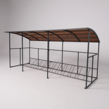 Навес для велосипедов ТИП-4 (14 мест) Навес для велосипедов ТИП-4 (14 мест)