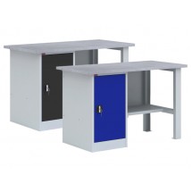 Металлический верстак однотумбовый ВП-2