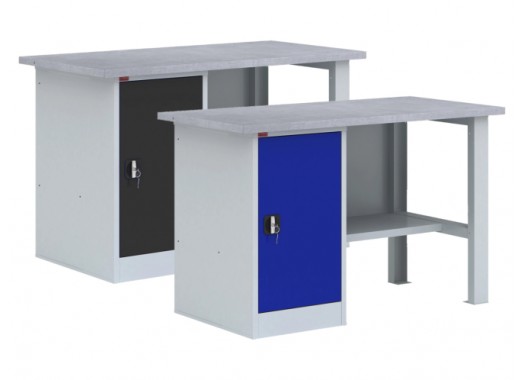 Металлический верстак однотумбовый ВП-2 Металлический верстак однотумбовый ВП-2