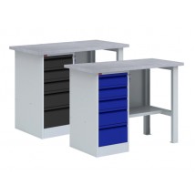 Металлический верстак однотумбовый ВП-3