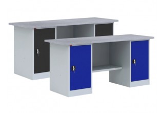 Металлический верстак двухтумбовый ВП-5 Металлический верстак двухтумбовый ВП-5