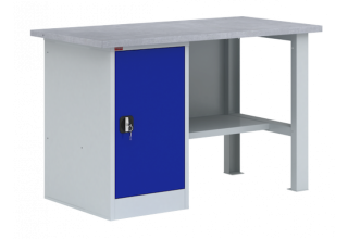 Металлический верстак однотумбовый ВП-2