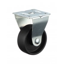 Комплект колес Tellure Rota 322202 из 2-х поворотных и 2-х неповоротных с опорами, диаметр 50мм, грузоподъемность 20кг, полиамид