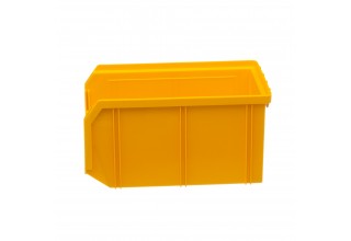 Пластиковый ящик Стелла-техник V-2-К6-желтый , 260х300х250мм, комплект 6 штук