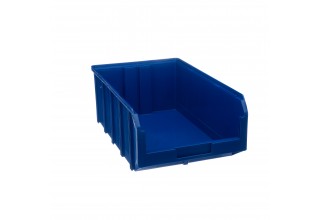Пластиковый ящик Стелла-техник V-4-синий 502х305х184мм, 20 литров