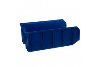 Пластиковый ящик Стелла-техник V-4-синий 502х305х184мм, 20 литров