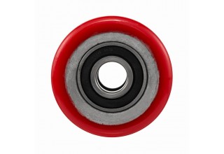 Колесо полиуретановое Стелла-техник 1041-152 неповоротное, диаметр 152мм, грузоподъемность 360кг